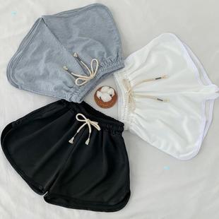 High Waist Black Ladies Shorts Beach Whe Female Faion