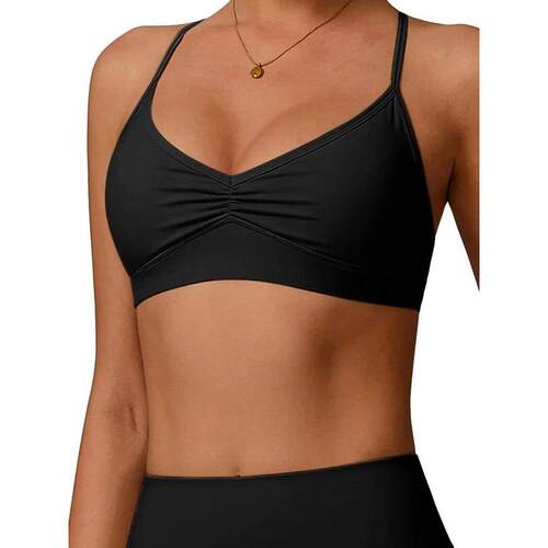 H 67330 Cross Back V Neck Yoga Bra 交叉美背文胸