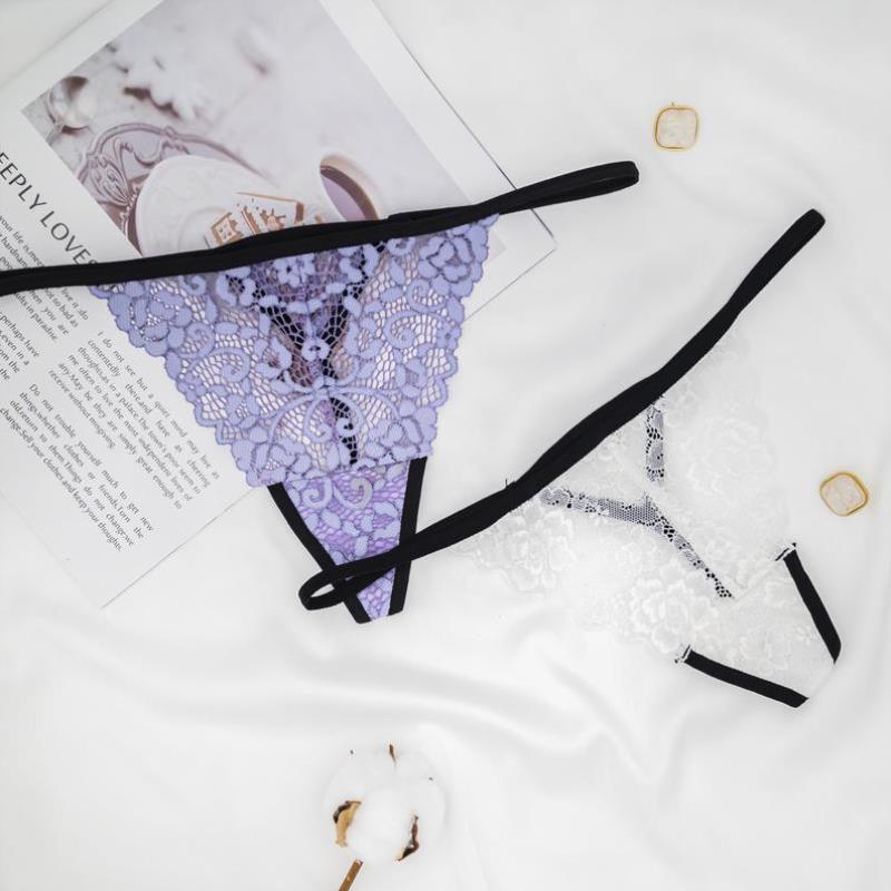 代发速卖通亚马逊跨境新款双女士蕾丝隐形内裤性