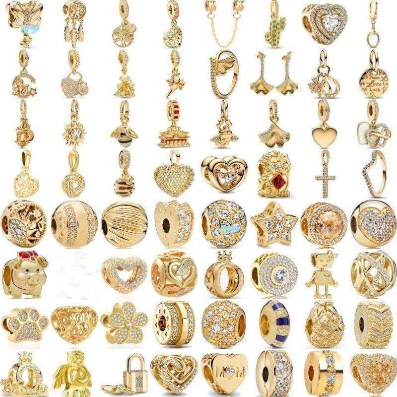 New 925 Silver Plated Gold Color Tree Of Dream Catcher