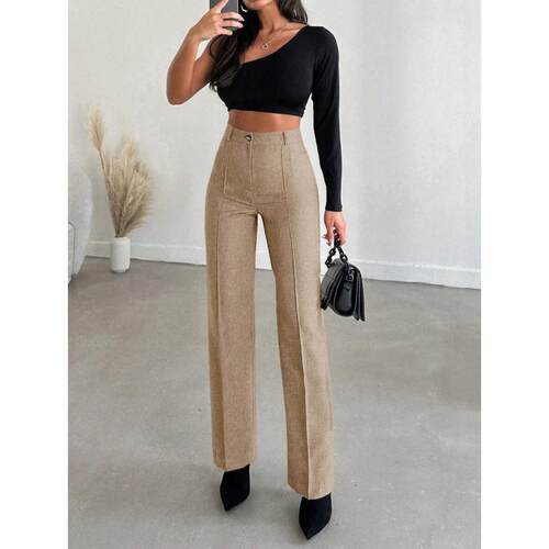 H 94299 High Waist Multi-style Dress Pants 腰多款式休闲长