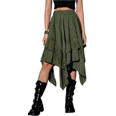 H 37809 Renaissance Asymmetrical Skirt 万圣节半身裙