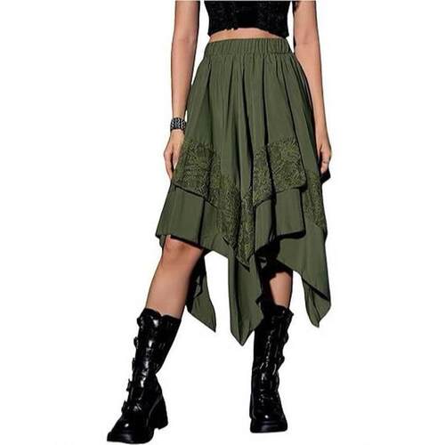 H 37809 Renaissance Asymmetrical Skirt 万圣节半身裙