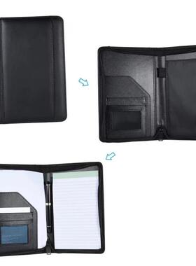 Portable Business Portfolio Padfolio Folder Document Case Or