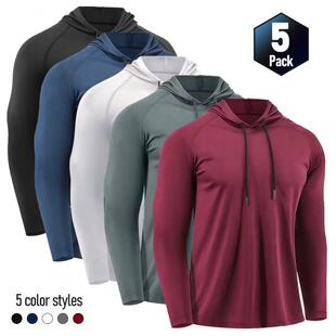 Z 89657 Moisture Wicking Hooded Long Sleeve Top 运动连帽上衣