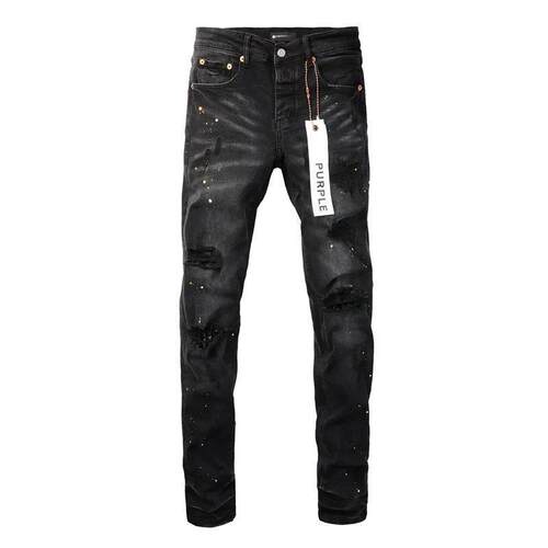 H 95011 Men's Embroidered Stretch Jeans 刺绣牛仔裤