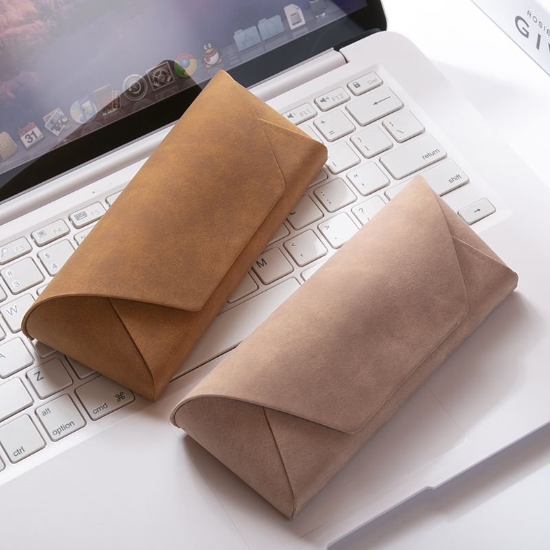 眼镜盒儿童女孩送眼镜布近视眼镜盒ins潮少女便携男生创意个性近