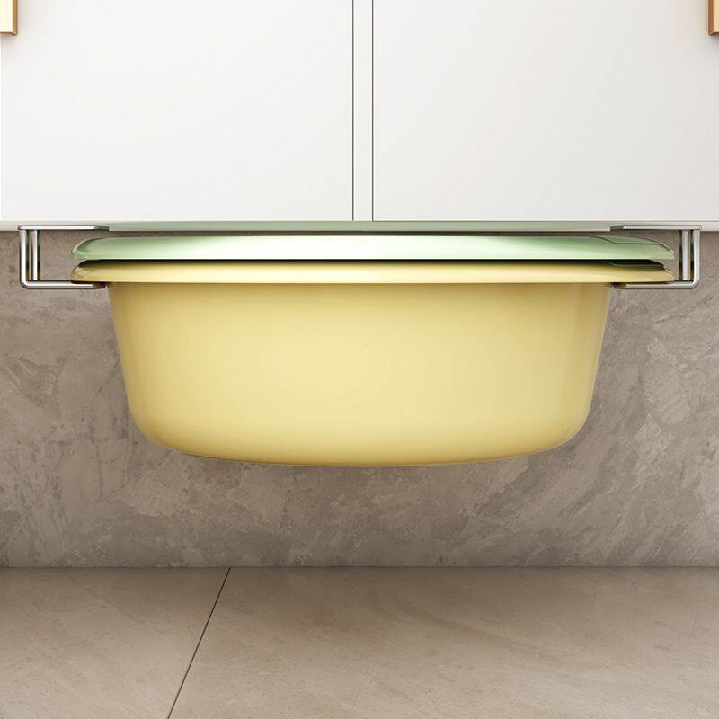 台下盆支撑架脸盆悬空收纳浴室柜下脸盆架卫生间洗漱台底部盆子收