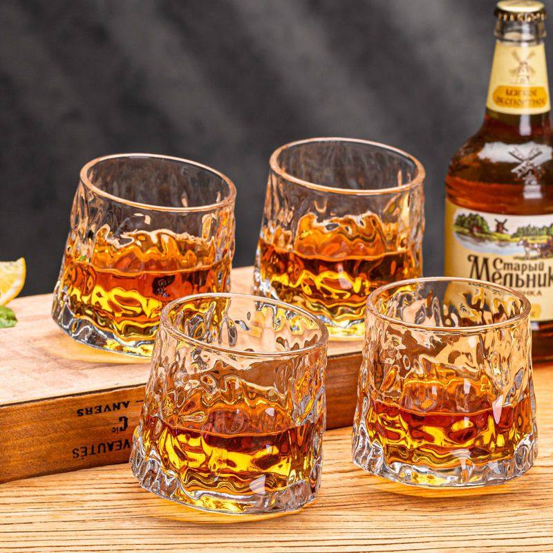 网红转转杯高颜值创意旋转威士忌酒杯酒具水晶玻璃杯酒吧KTV洋酒,餐饮具,葡萄酒/红酒杯,淘宝优惠券,粉丝福利购,淘宝优惠卷