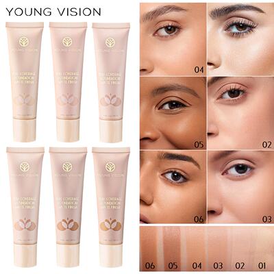 2PC FULL COVERAGE FOUNDATION MATTE FINISH 2支