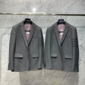 TUMA 西服套装 TB男款 休闲西装 春季 四杠全羊毛情侣款 修身 上衣西裤