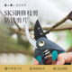 张小泉园艺修枝剪sk5钢修枝剪花枝摘果剪专用修枝剪绿化园林剪