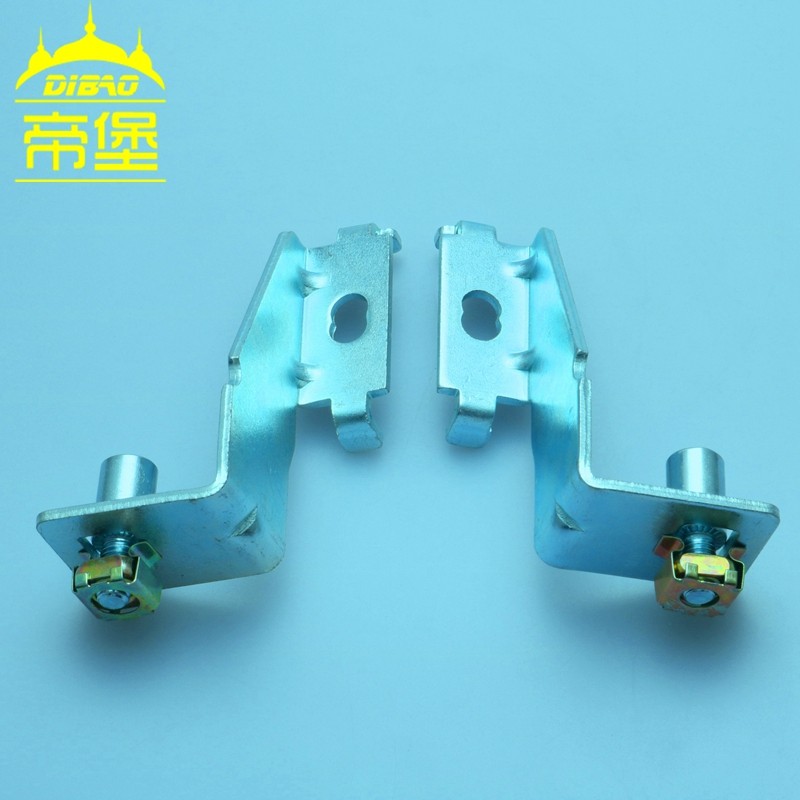 安装板上固定件威图机柜配件 十六折型材附件安装板上定位件ts010