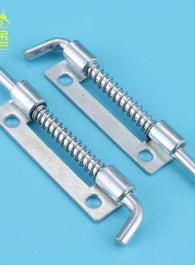 CL225铁皮弹簧插销配电柜箱铰链柜门插销DB277焊接插销铰链HL035