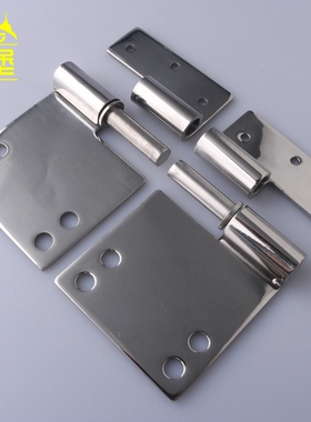 CL281不锈钢铰链 高低压配电柜合页 动力柜 铁皮柜铰链 工业铰链