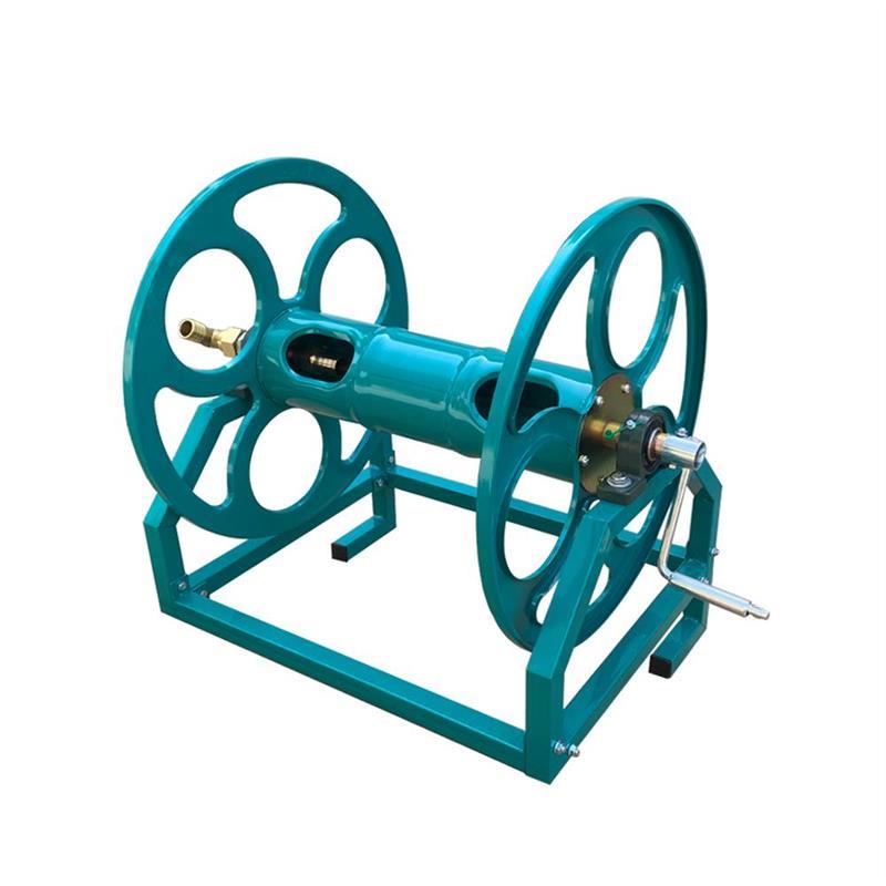 卷管器农用大流量绕管架一寸收放架挂式水管收纳缠绕架子收