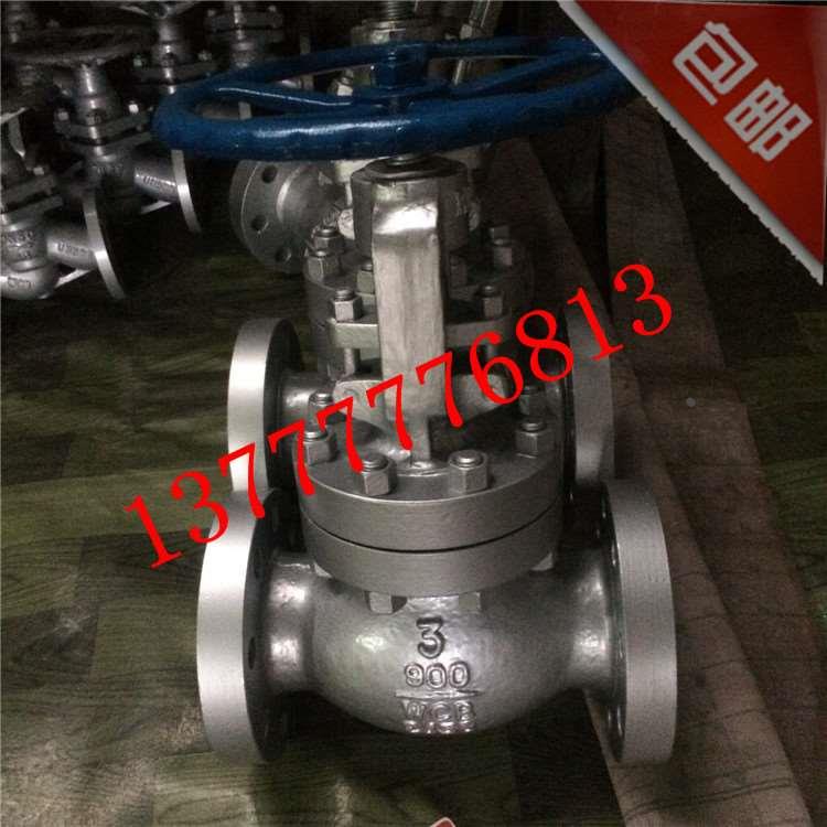 不锈钢美标截止阀 J41H-600LBC-DN50/DN80/DN100高压环球截止阀