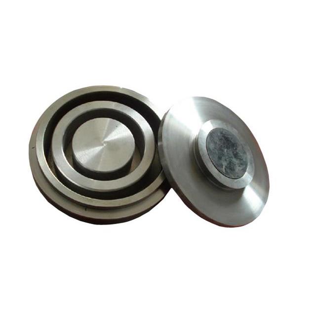 GJ-I制样粉碎机料钵 150g高锰钢料钵GJ100-1磨盘磨盒155mm 180mm