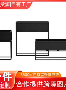 跨境工厂花箱组合户外铁艺garden outdoor planter stand