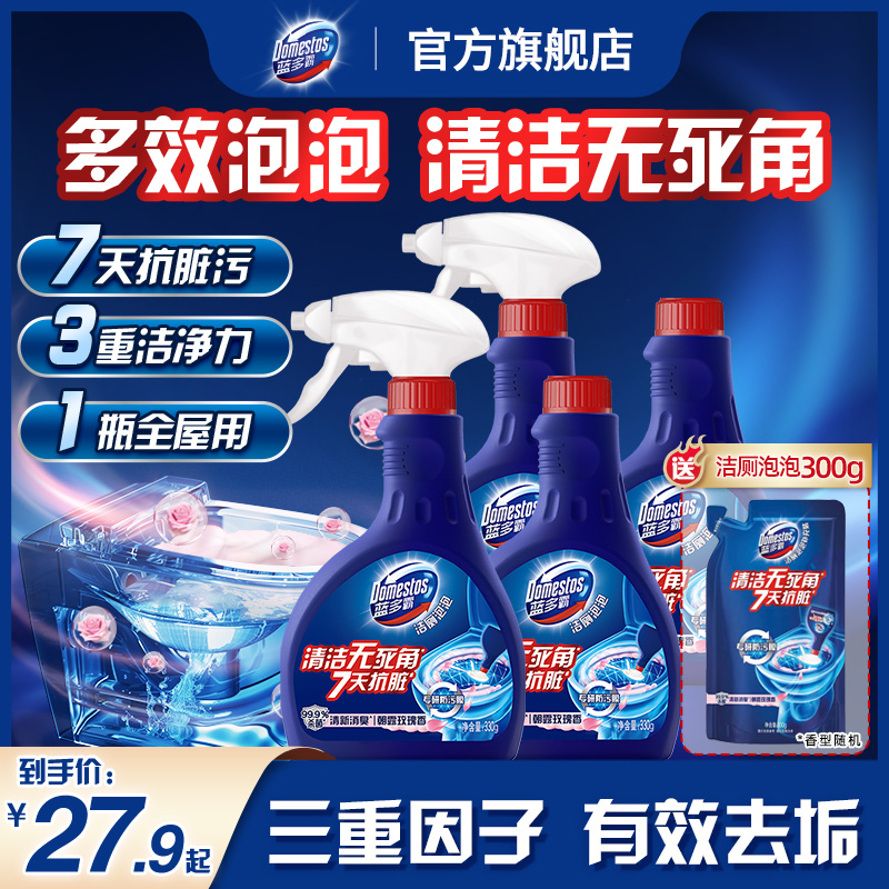 蓝多霸绵密洁厕泡泡马桶清洁剂