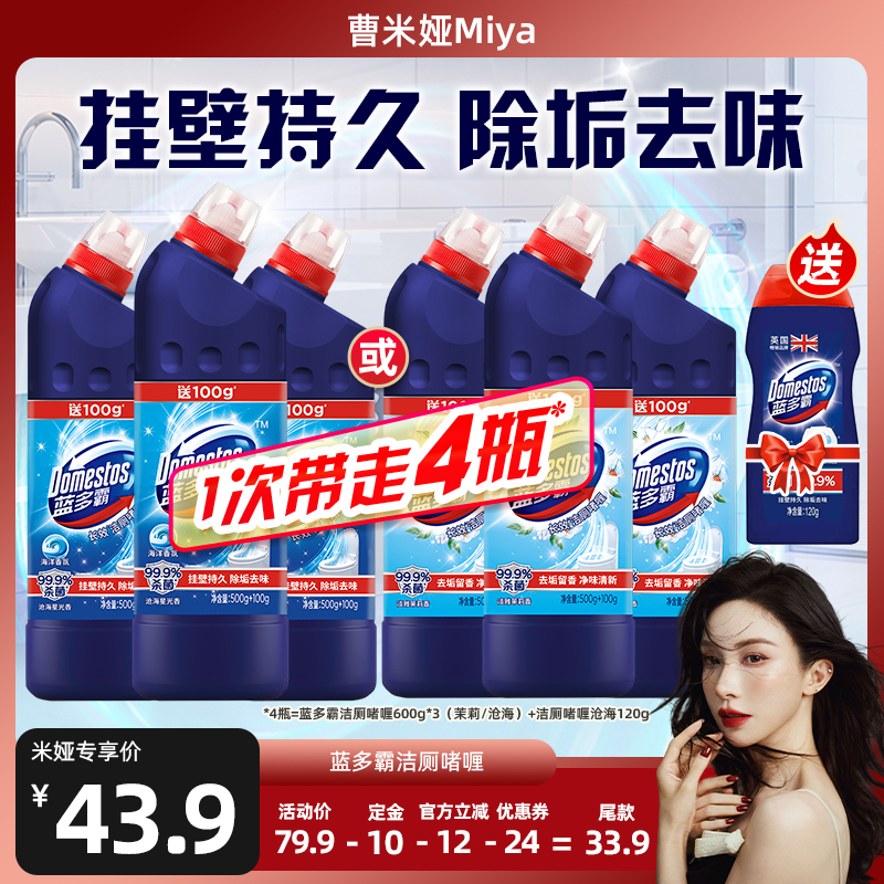 蓝多霸绵密洁厕泡泡马桶清洁剂