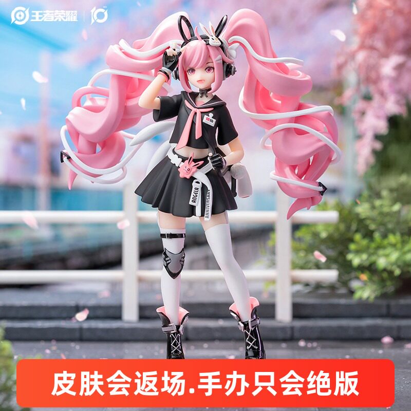 王者荣耀官方正版 Myethos时之奇旅安琪拉手办异色十周年限定模型