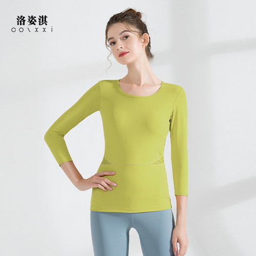 洛姿淇瑜伽服网纱拼接