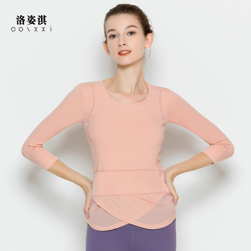 cozxxi洛姿淇秋款七分袖瑜伽服图片