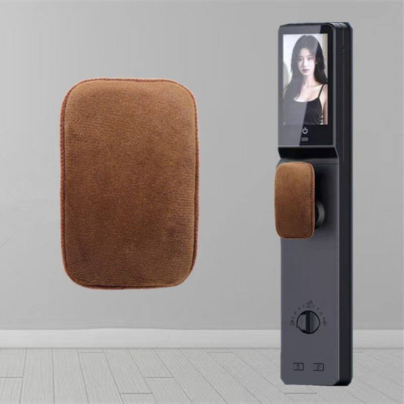 电子锁保护罩智能锁密码指纹锁保护套太阳花门把手套入户门锁把手