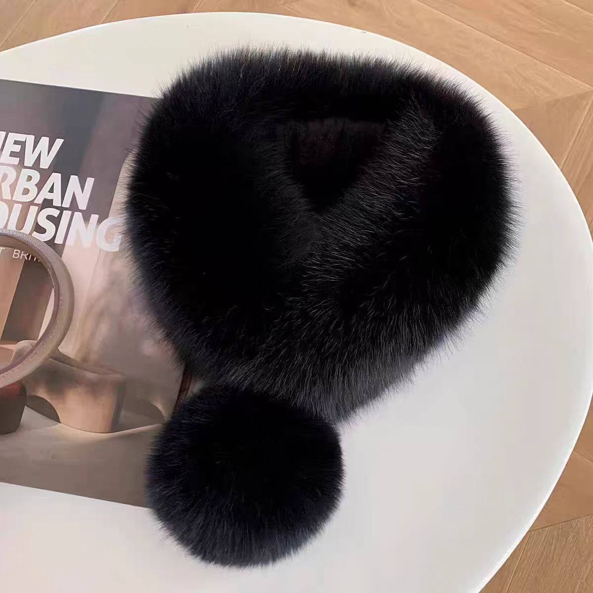 狐狸绒毛围脖仿真整皮狐狸毛蓬松毛绒狐狸毛领围巾冬季显瘦皮草百,服饰配件/皮带/帽子/围巾,围巾/丝巾/披肩,淘宝优惠券,粉丝福利购,淘宝优惠卷