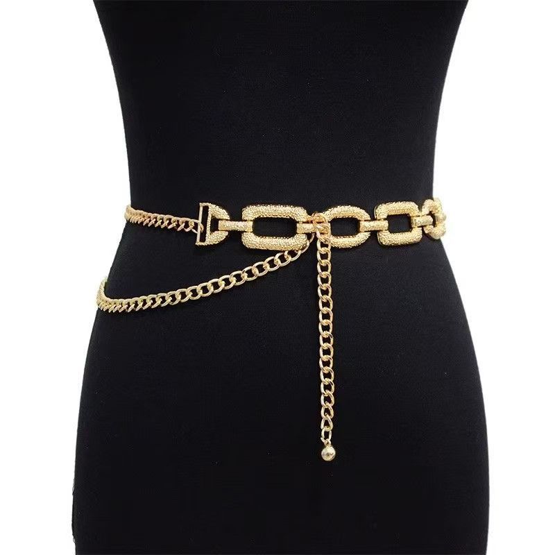 腰腿链欧美百搭装饰连衣