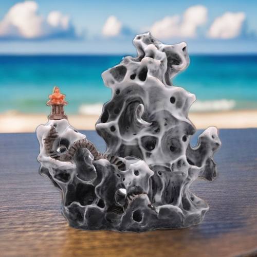 一石成景鱼缸造景青龙石