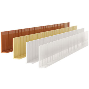 桌子围挡边桌面缝隙挡板桌子书桌边缝隙PP挡板镜柜子可裁剪L型挡