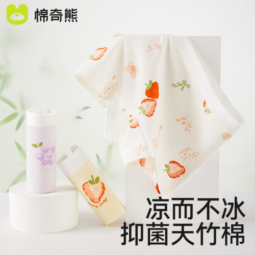 儿童竹棉内裤女童2025夏季薄款