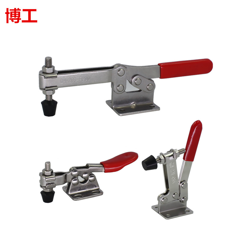 博工不锈钢水平夹钳203F22185SS
