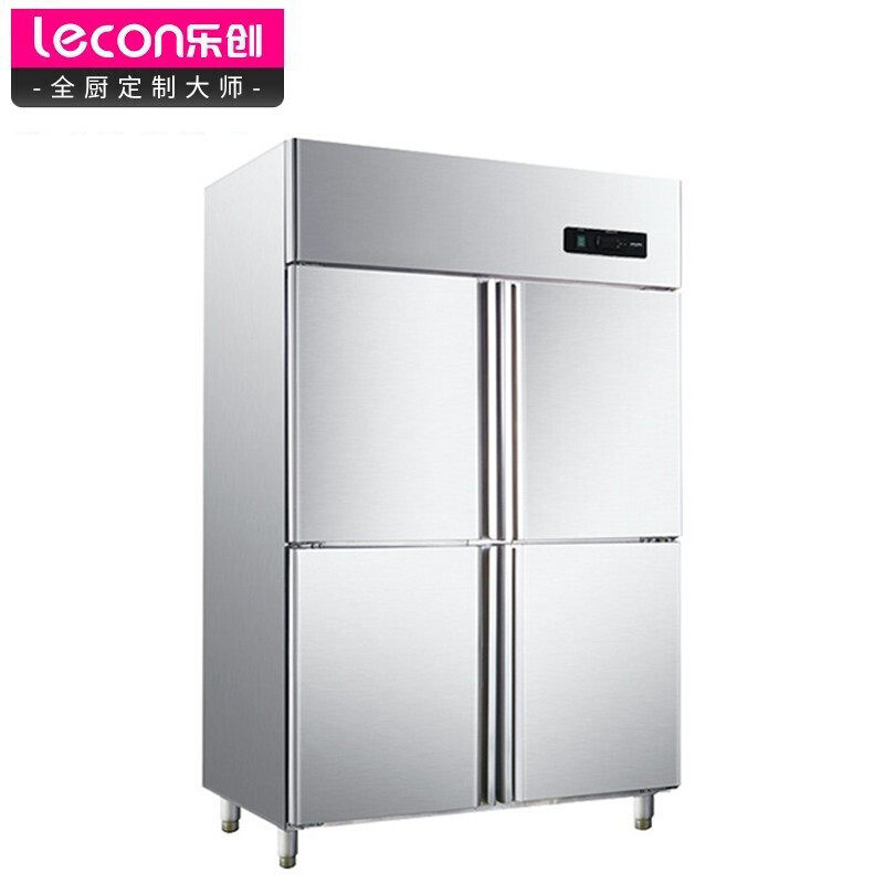 乐创(lecon)商用四门冰柜 双温风冷冰柜 lc-j-sd01