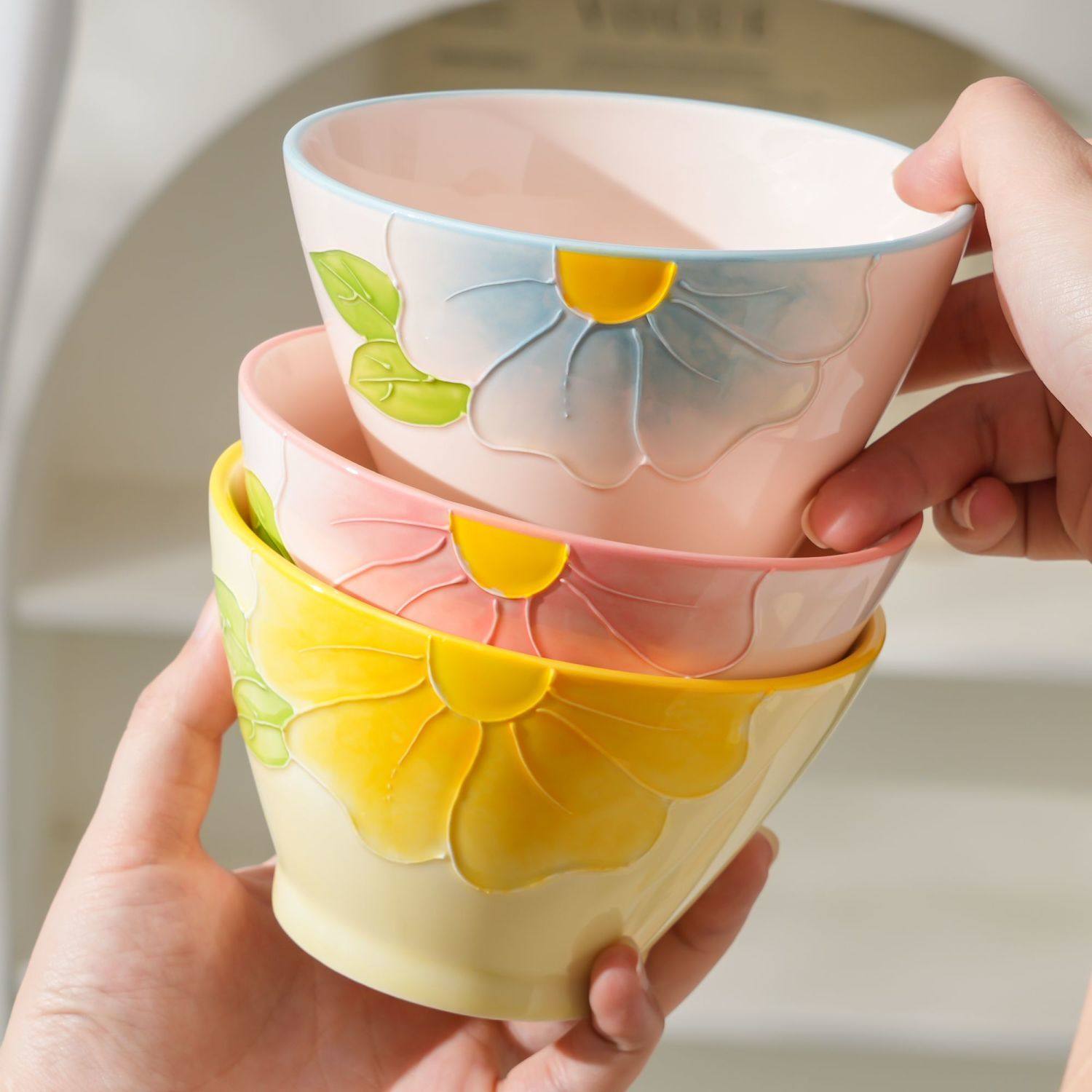 4点5英寸饭碗斗笠碗高颜