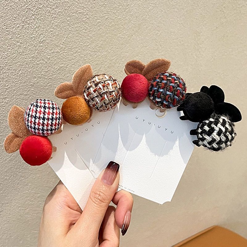 爪夹子头饰发夹韩版樱桃