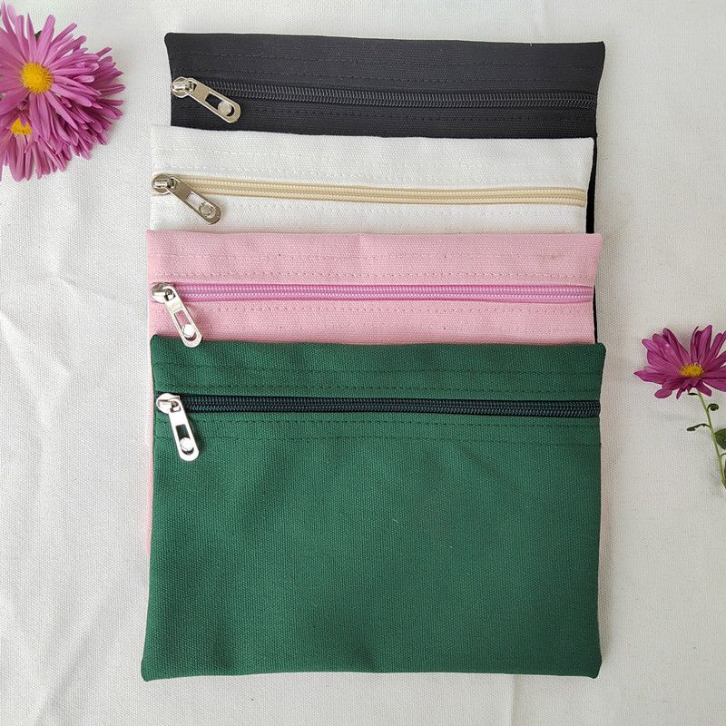 口袋布自缝帆布包口袋布成品缝上去手绘涂鸦帆布袋旅行便捷洗漱包