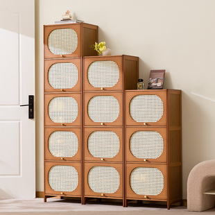 鞋柜家用门口入户极窄小型鞋架子多层室内好看2025新款简易出租房