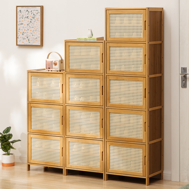 十一维度夹缝鞋架带门防尘