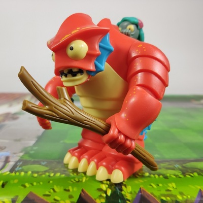 植物大战僵尸玩具大号深海巨人僵尸僵王可弹射头部美人鱼小鬼玩B'