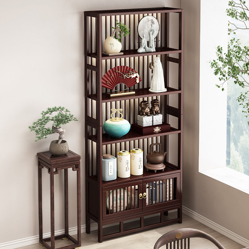 复古博古架非实木中式茶室置物柜靠墙茶具茶壶摆放架多宝阁书架子,住宅家具,多宝格/博古架,淘宝优惠券,粉丝福利购,淘宝优惠卷