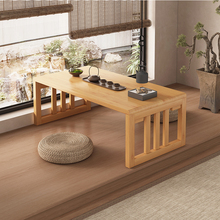 可折叠桌子便携式小型茶几新款家用榻榻米茶台非实木中式简易炕桌