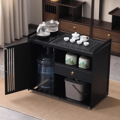 【带轮方便移动】家用茶车边几