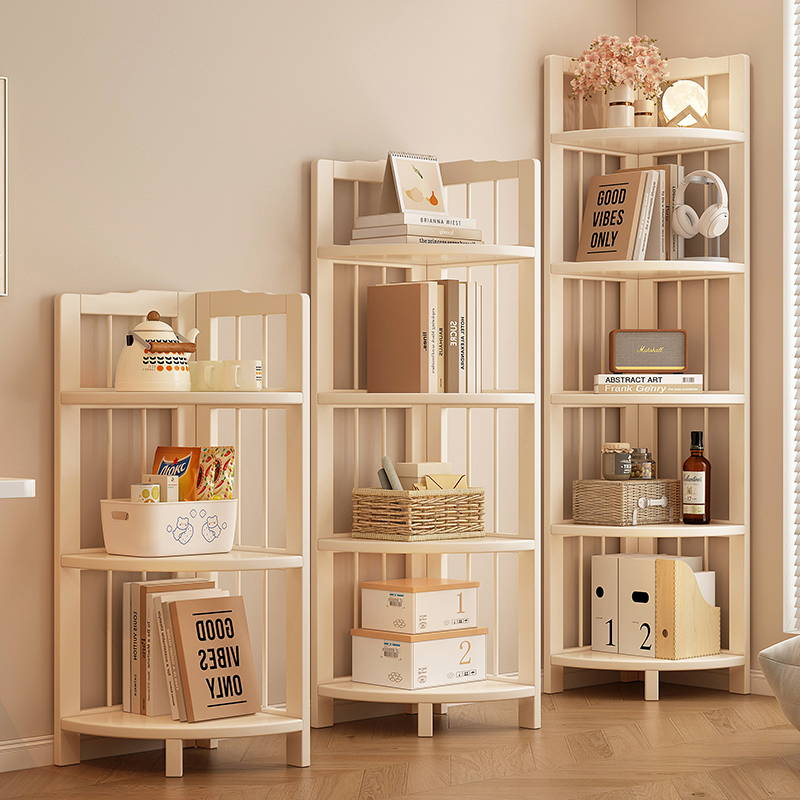 【墙角收纳神器！】转角置物架