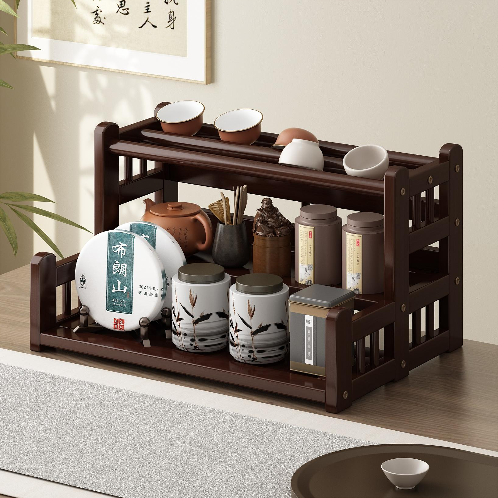 【桌面收纳好物】杯架小型博古架