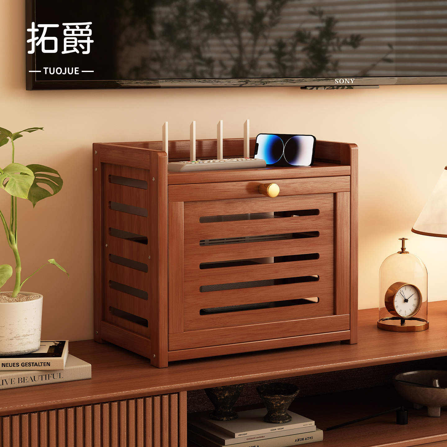 【家居收纳好物！】路由器放置架