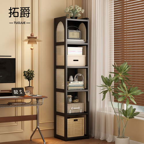 【省空间收纳神器！】窄款书架