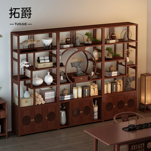 【新品特惠！】博古架茶柜置物架